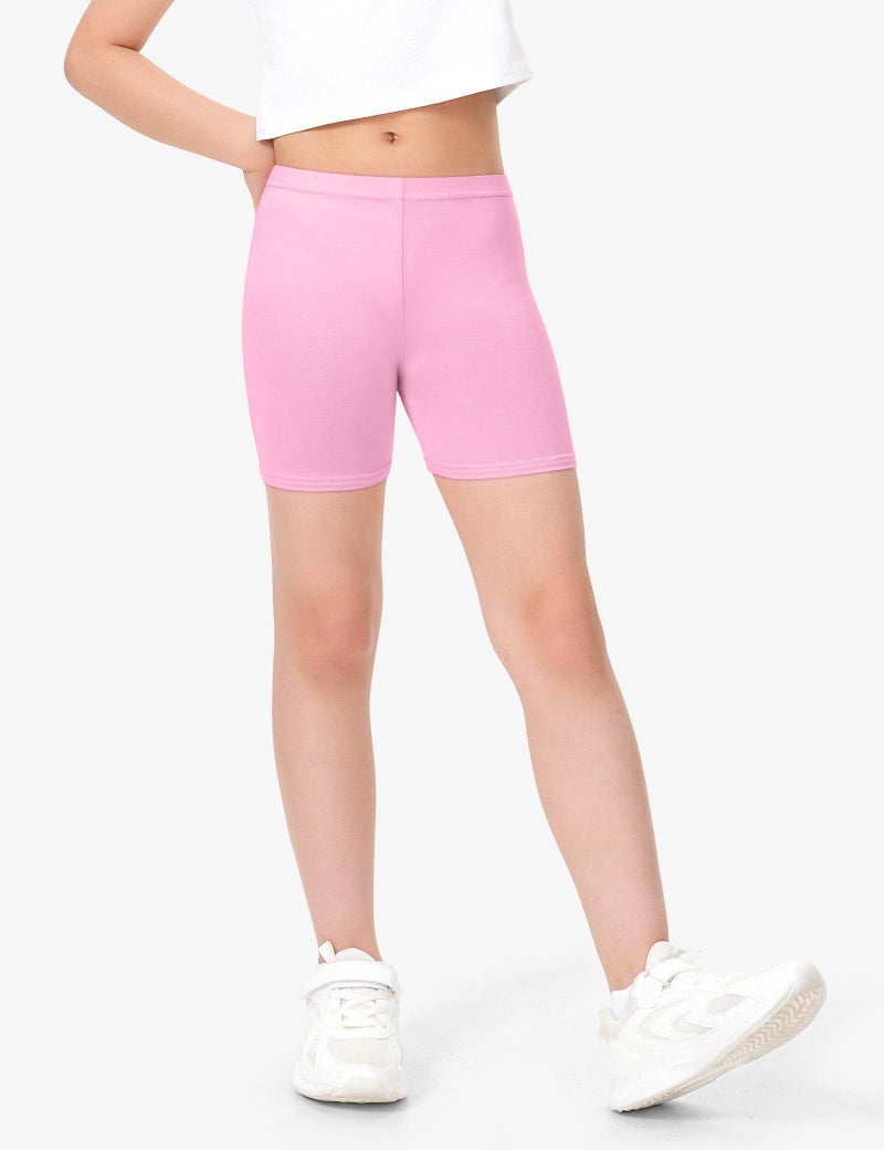 BOOPH Girls Dance Shorts Bike Short for Underdress 5-7 Years Multicolor 5 Pack - Image 3